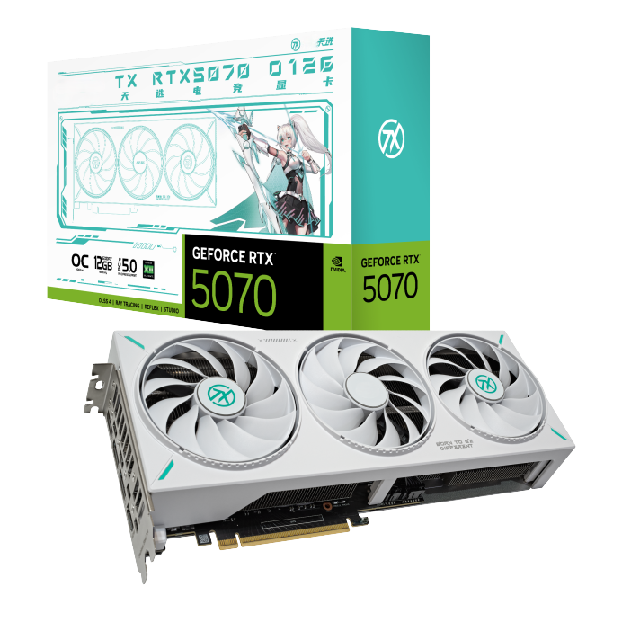 Pc Gaming Rtx - بطاقة رسومات 2025 TX-RTX5070-O12G GDDR7 OC