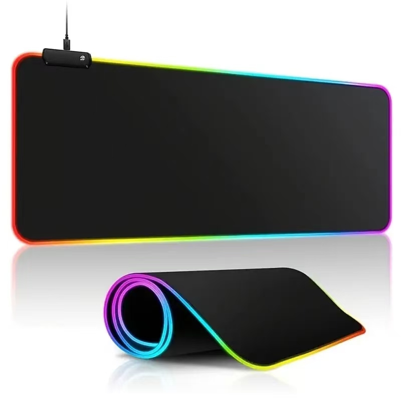Rgb Keyboard Wrist Rest - لوحة ماوس بإضاءة LED RGB غطاء