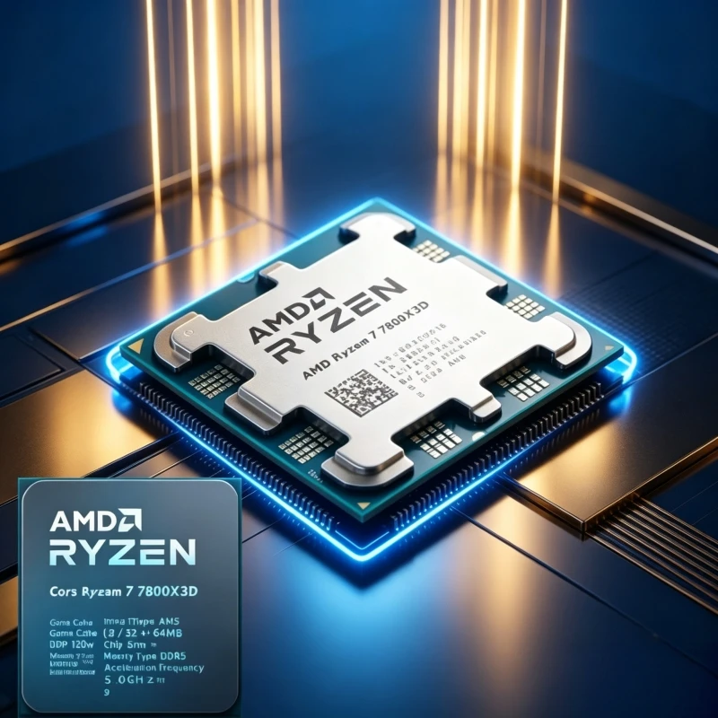 Amd Cpu Ryzen 7 - معالج AMD Ryzen 7 7800X3D، 8