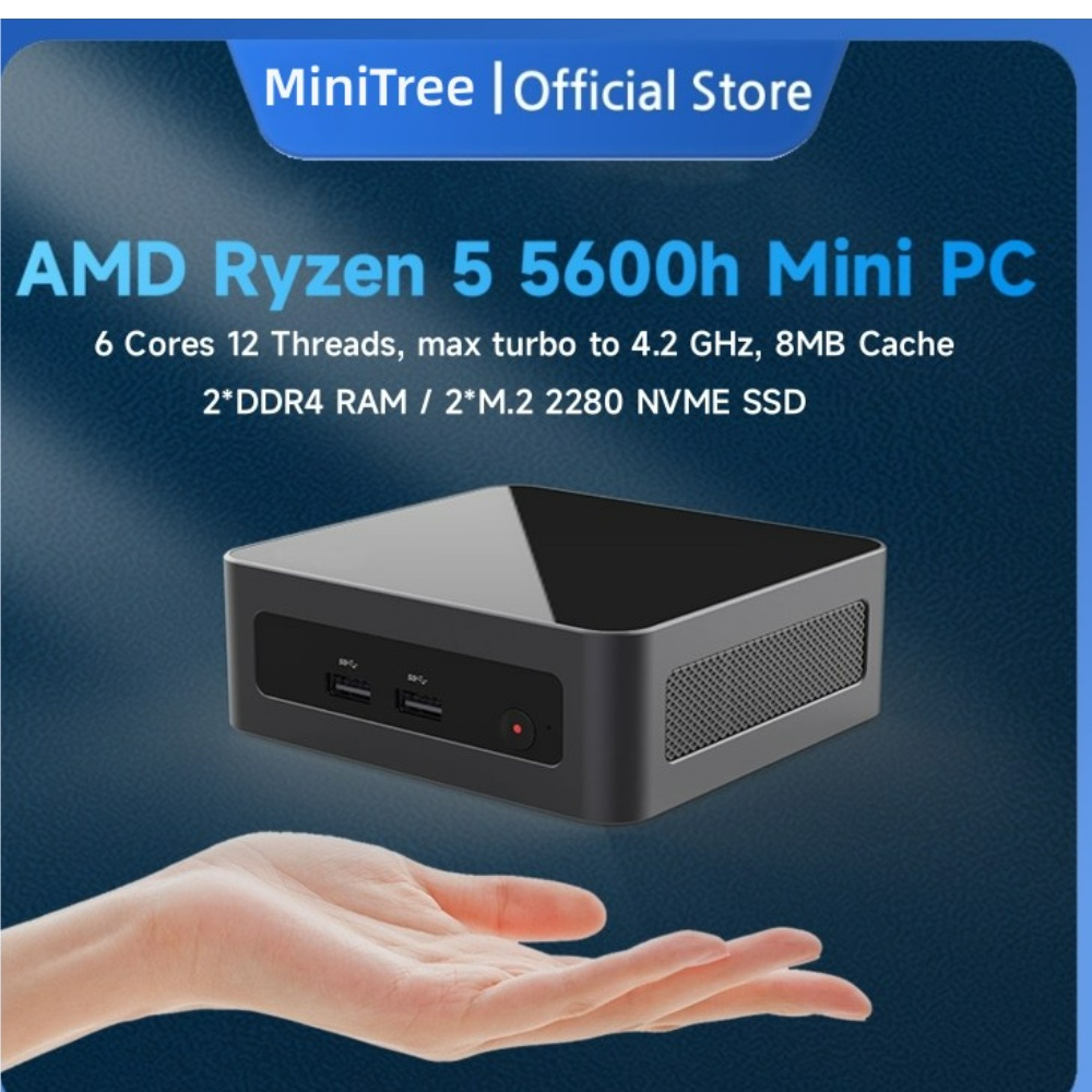 Pc Gaming Ryzen 7 - كمبيوتر مكتبي صغير AMD NUC مع