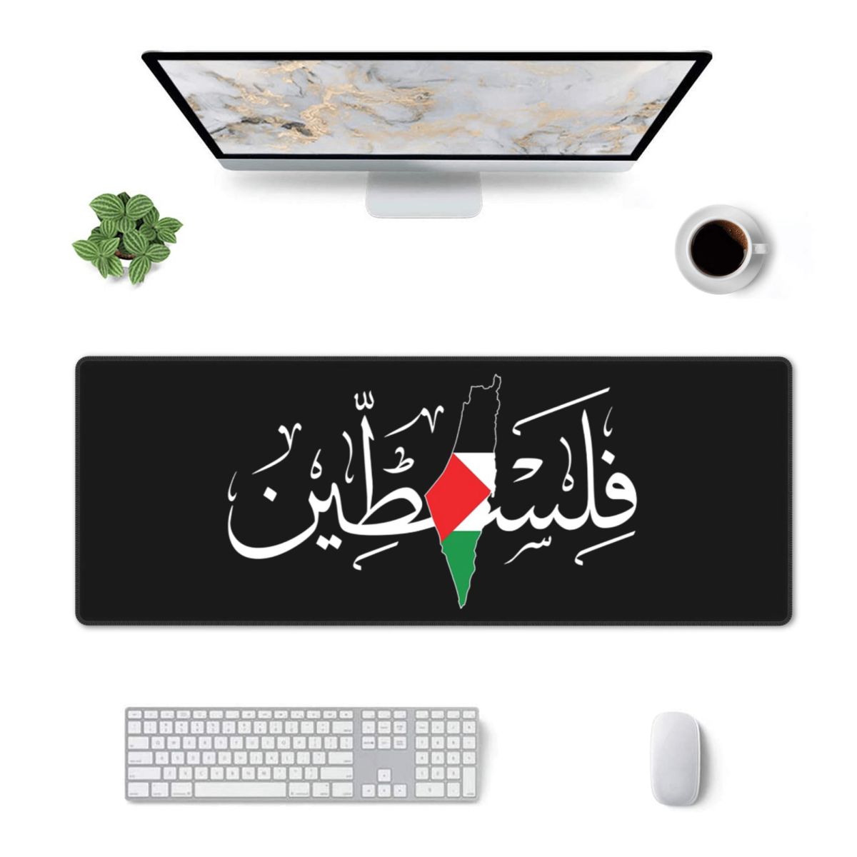 Pc Gaming Names - بساط فأرة كبير بتصميم الخط العربي