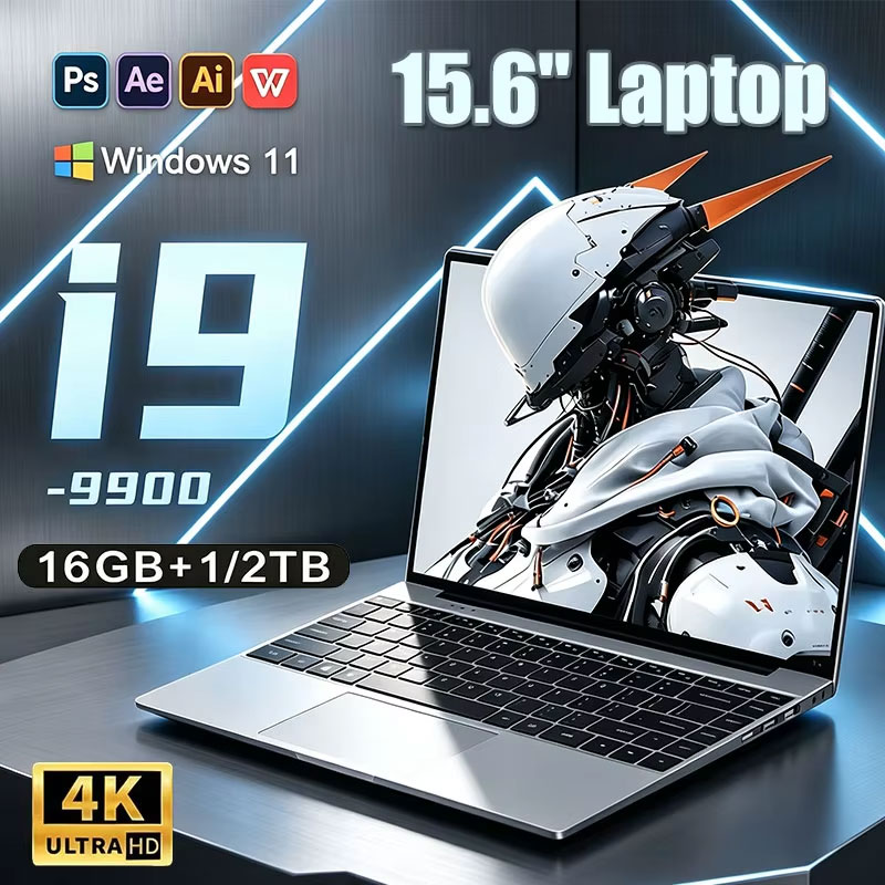 Pc Gaming Intel - كمبيوتر محمول جديد بشاشة 15.6 بوصة،