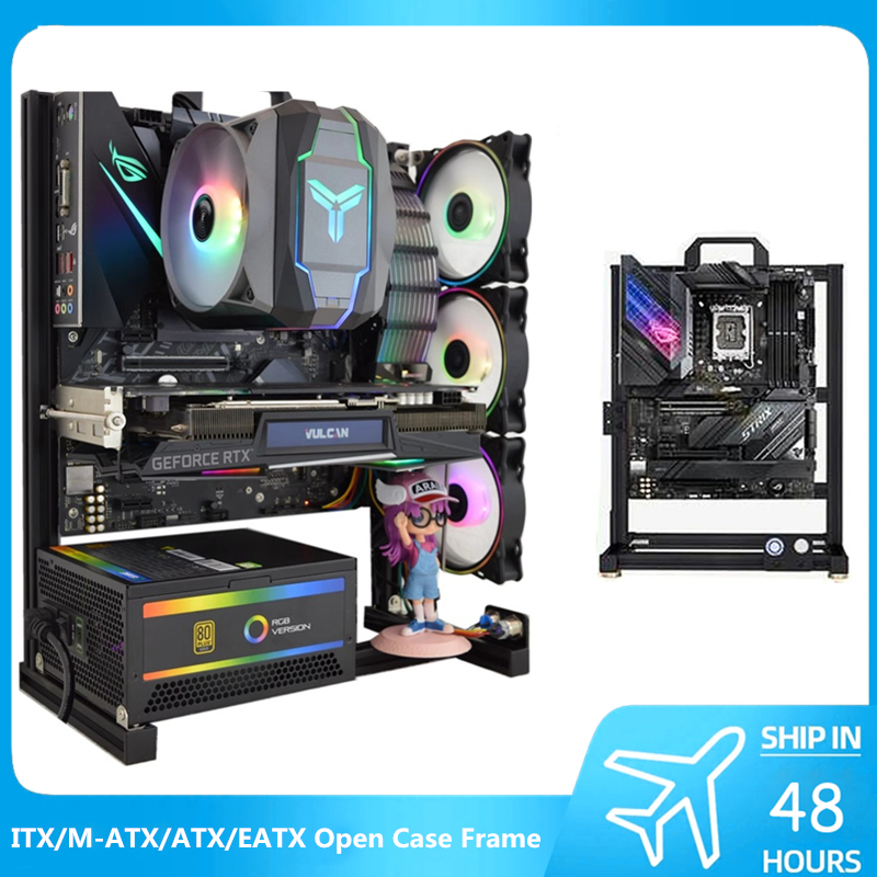 إطار علبة كمبيوتر مفتوح MOD AT - مراجعة Pc Gaming Center وسعره