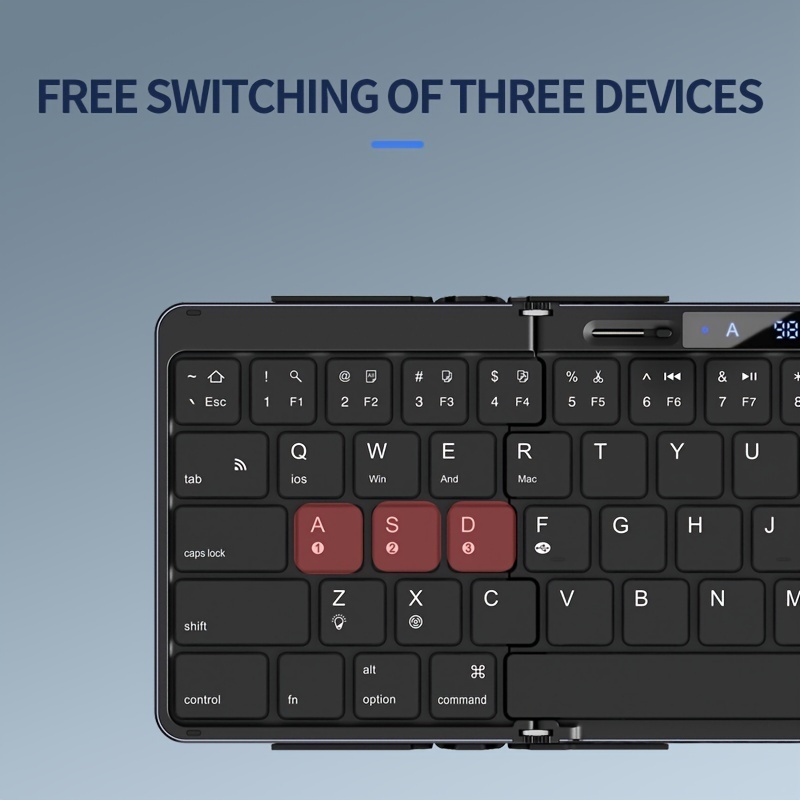 لوحة مفاتيح لاسلكية قابلة للطي - مراجعة Rgb Keyboard Wrist Rest وسعره
