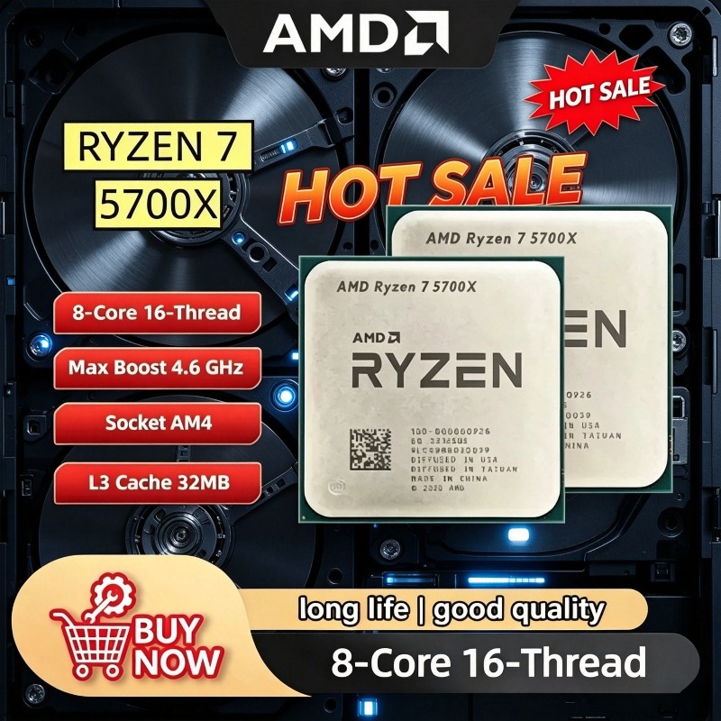 معالج AMD Ryzen 7 5700X غير مق - مراجعة Amd Cpu Ryzen 7 وسعره