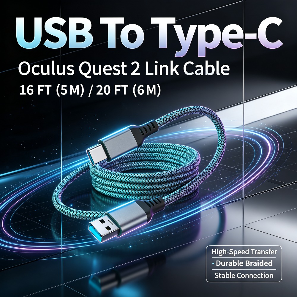 كابل ربط USB A إلى Type-C بطول - مراجعة Pc Gaming Vr Headset وسعره