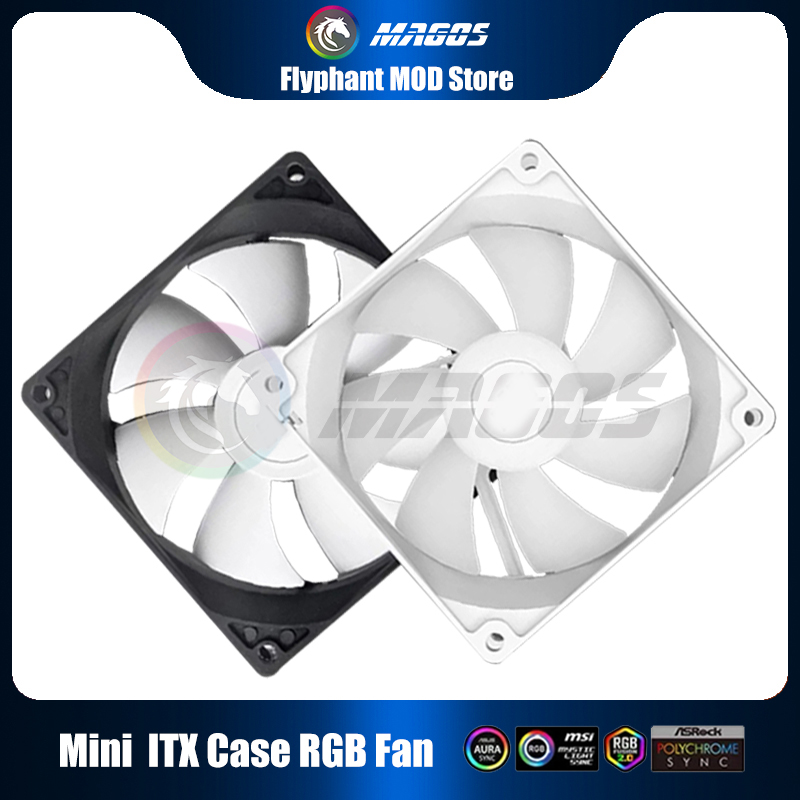 حافظة ITX صغيرة ARGB مروحة 8 س - مراجعة Argb Case Fan وسعره