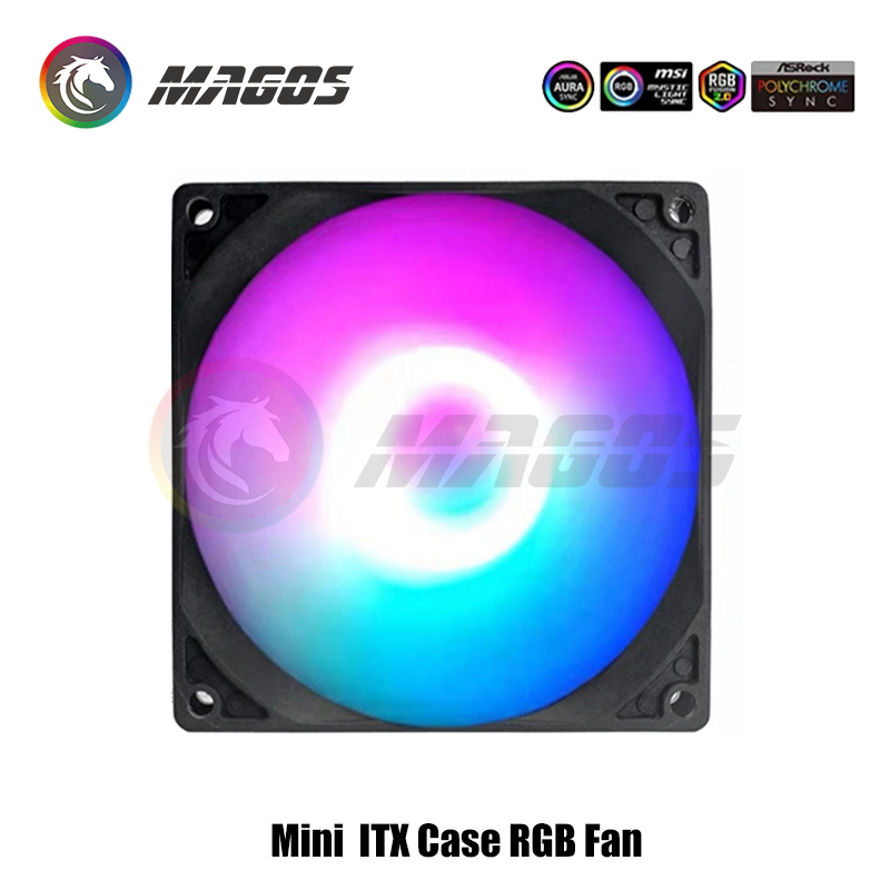 حافظة ITX صغيرة ARGB مروحة 8 س - مراجعة Argb Case Fan وسعره