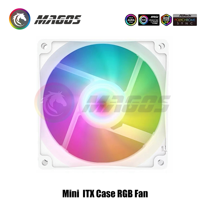 حافظة ITX صغيرة ARGB مروحة 8 س - مراجعة Argb Case Fan وسعره