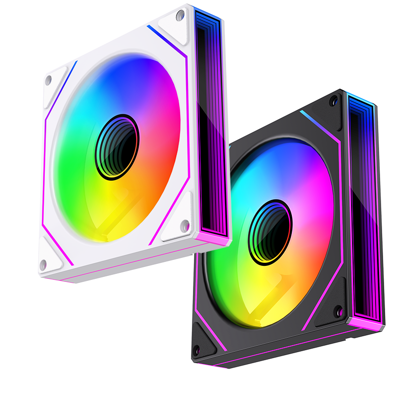 Prism 7 Pro Fan 120 مم حزمة وا - مراجعة Argb Case Fan وسعره