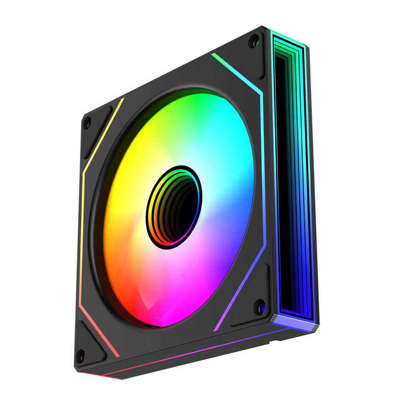 Prism 7 Pro Fan 120 مم حزمة وا - مراجعة Argb Case Fan وسعره