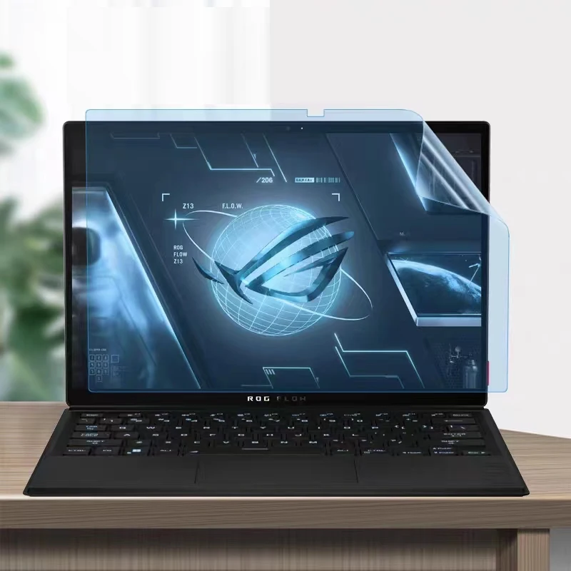 شاشة كاملة مضادة للوهج + واقي  - مراجعة Pc Gaming Asus Rog وسعره