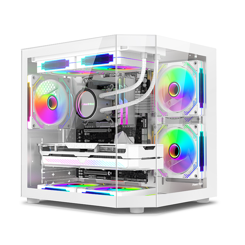 علبة كمبيوتر للألعاب Power Tra - مراجعة Pc Gaming Center وسعره