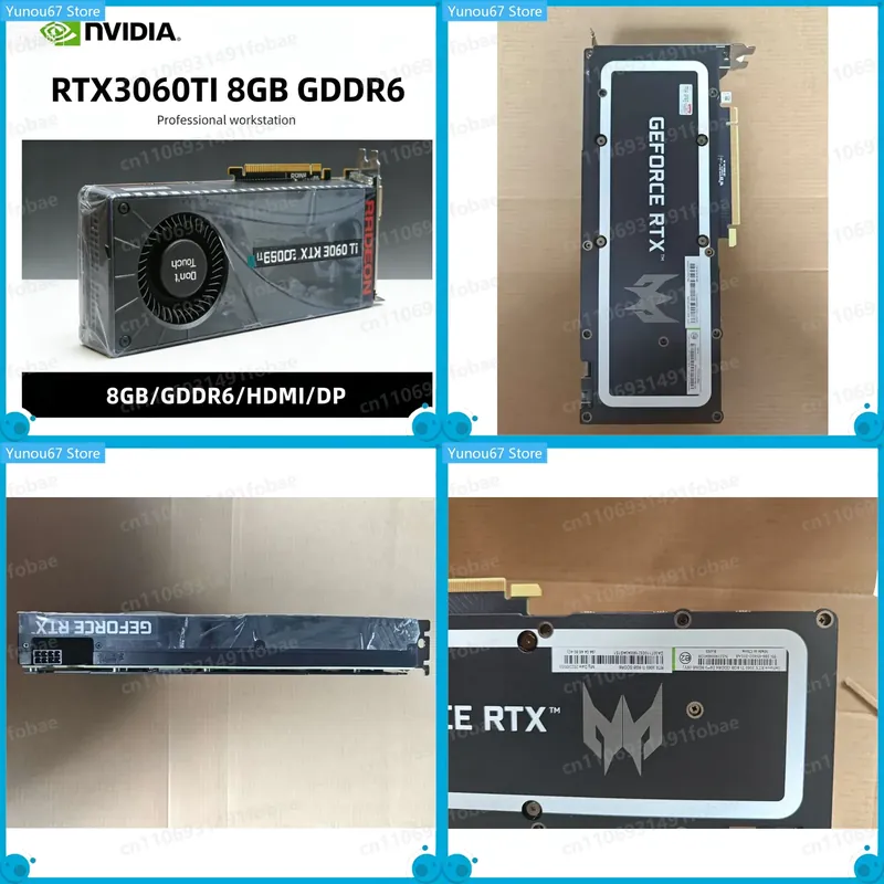 بطاقة رسومات RTX 3060TI بسعة 8 - مراجعة Pc Gaming Rtx وسعره