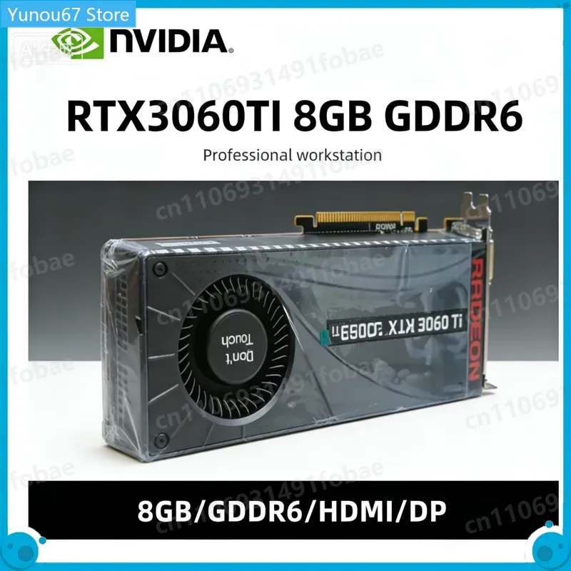 بطاقة رسومات RTX 3060TI بسعة 8 - مراجعة Pc Gaming Rtx وسعره