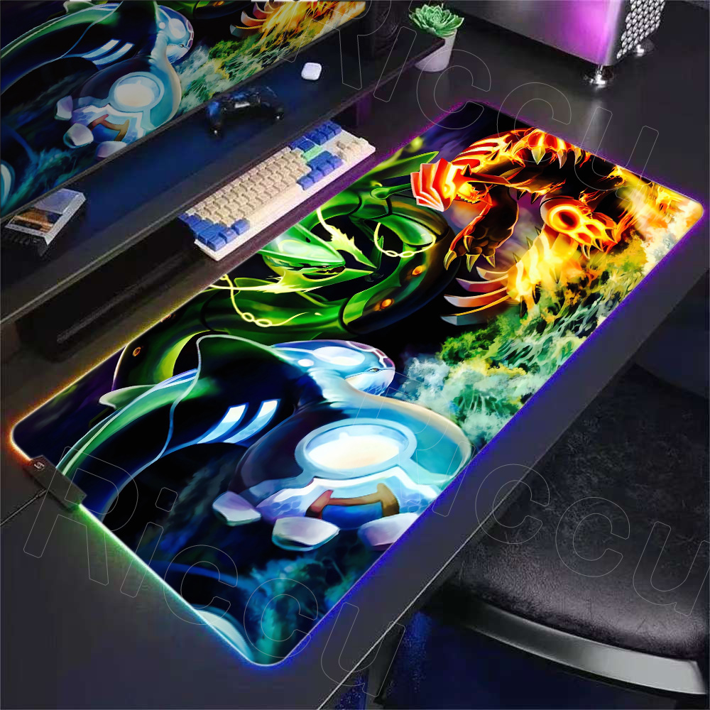 لوحة ماوس جديدة بإضاءة LED وخل - مراجعة Rgb Keyboard Wrist Rest وسعره