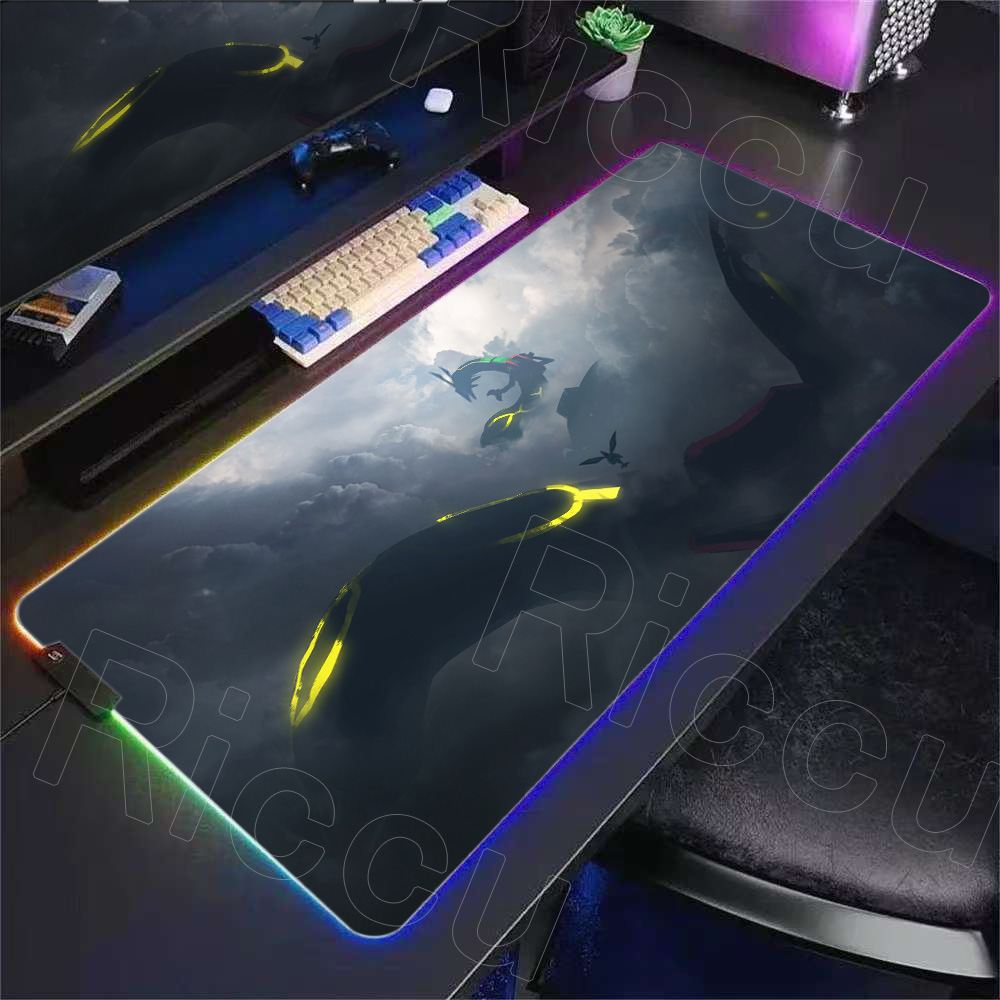 لوحة ماوس جديدة بإضاءة LED وخل - مراجعة Rgb Keyboard Wrist Rest وسعره