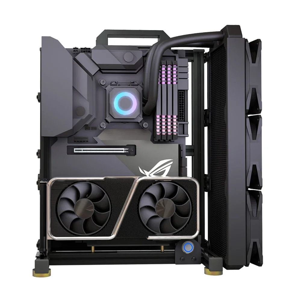تعديل EATX فتح إطار حافظة الكم - مراجعة Pc Gaming Center وسعره