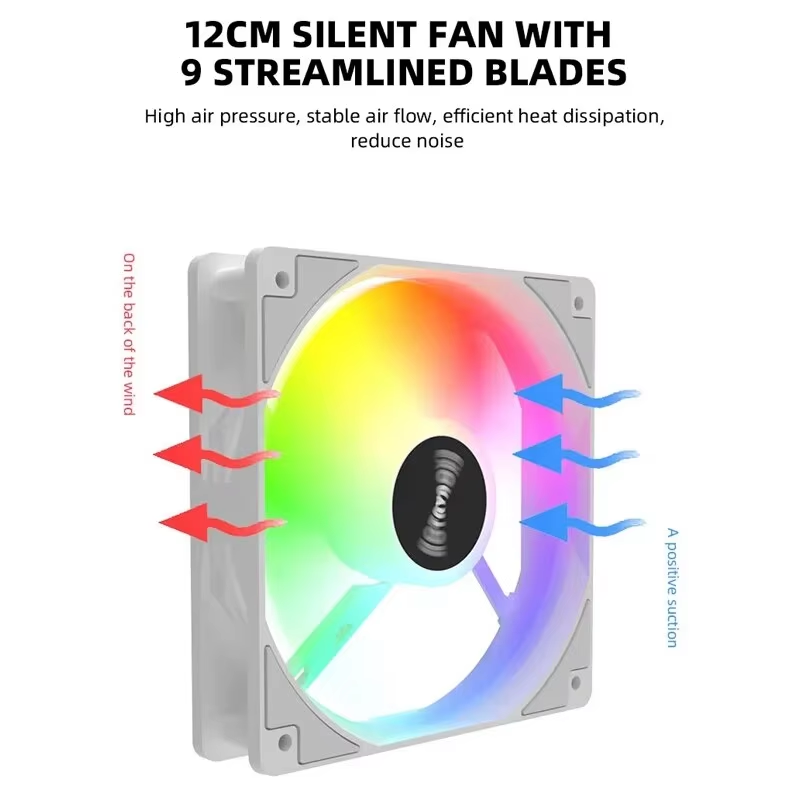 مروحة كمبيوتر 120 مم 12 فولت م - مراجعة Argb Case Fan وسعره