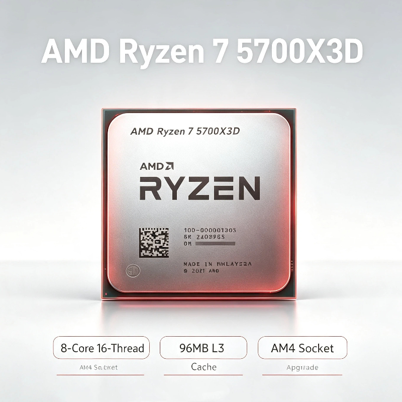 معالج Ryzen 7 5700X3D للكمبيوت - مراجعة Amd Cpu Ryzen 7 وسعره