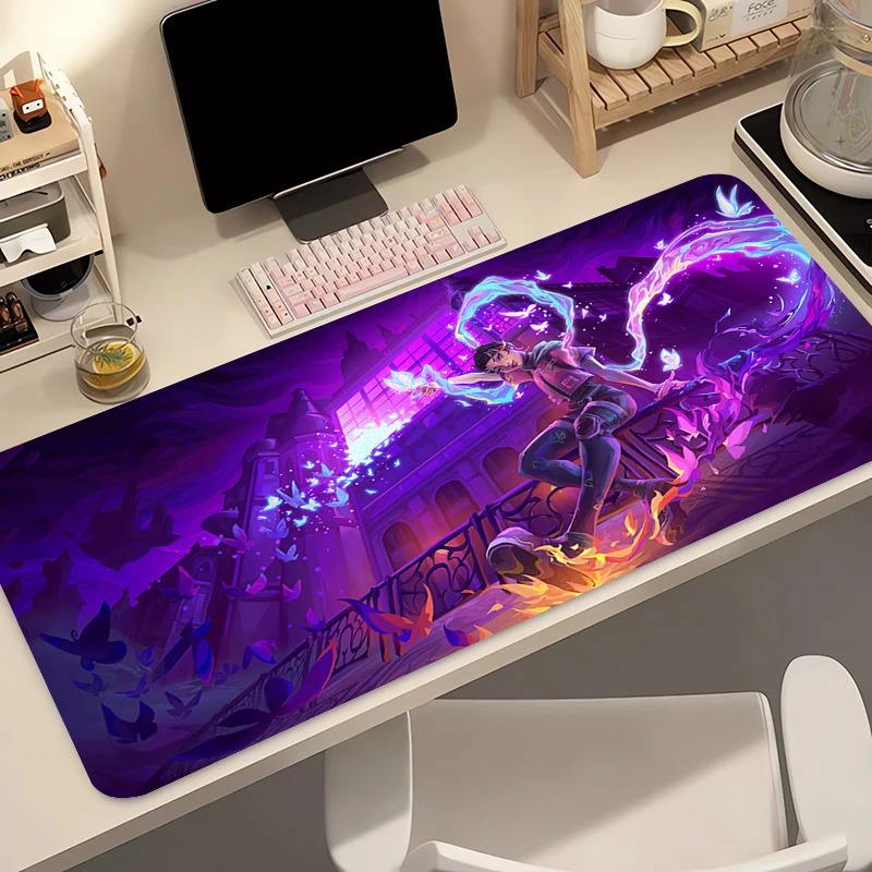 لوحة ماوس للألعاب بتصميم أنمي  - مراجعة Pc Gaming Valorant وسعره
