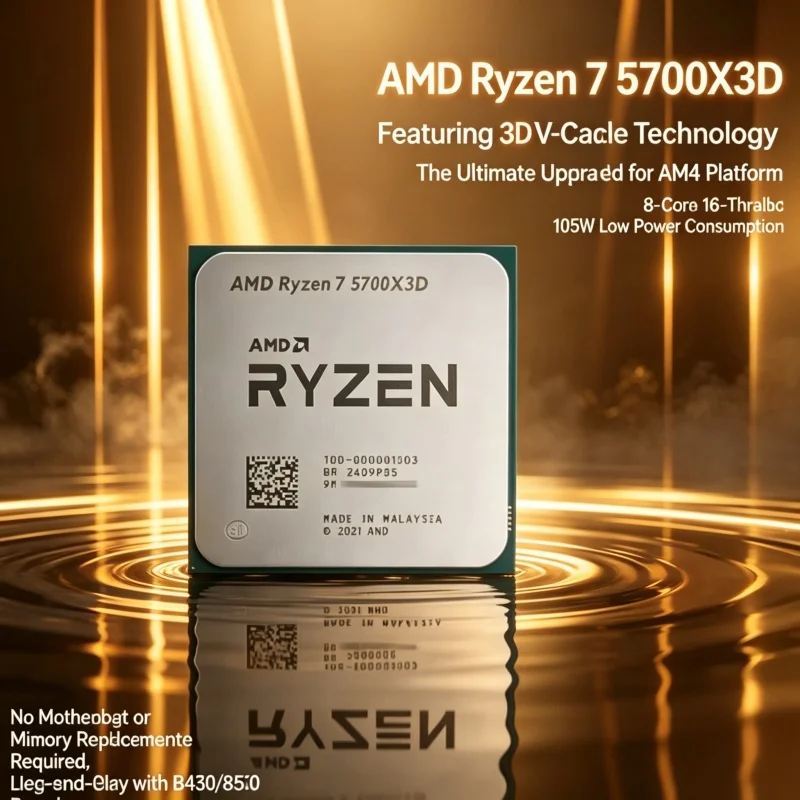 معالج AMD Ryzen 7 5700X3D لبنا - مراجعة Pc Gaming Ryzen وسعره