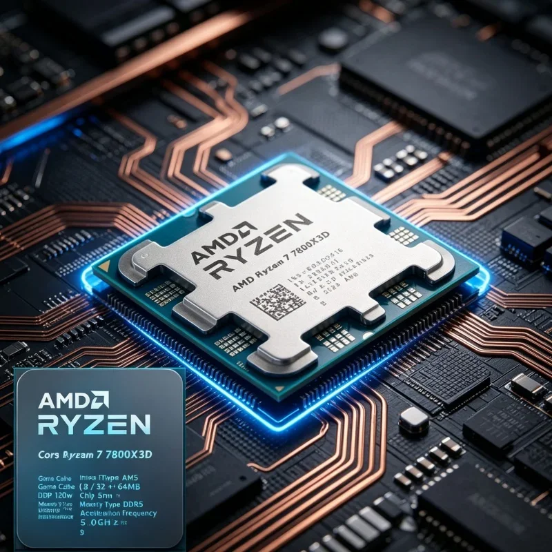 معالج AMD Ryzen 7 7800X3D للأل - مراجعة Pc Gaming Ryzen وسعره