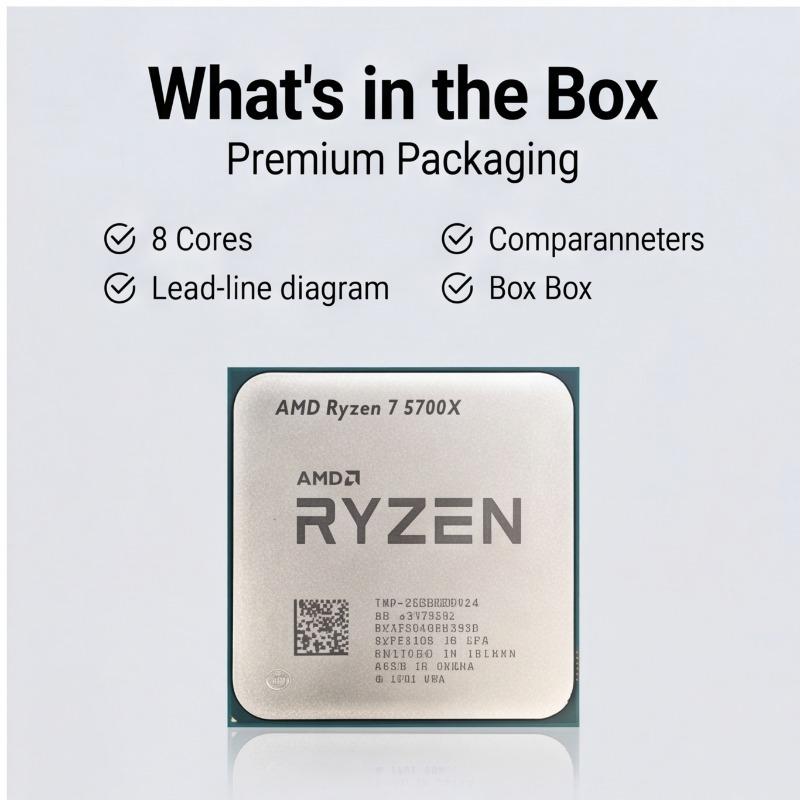 معالج AMD Ryzen 7 5700X بمعمار - مراجعة Amd Cpu Ryzen 7 وسعره
