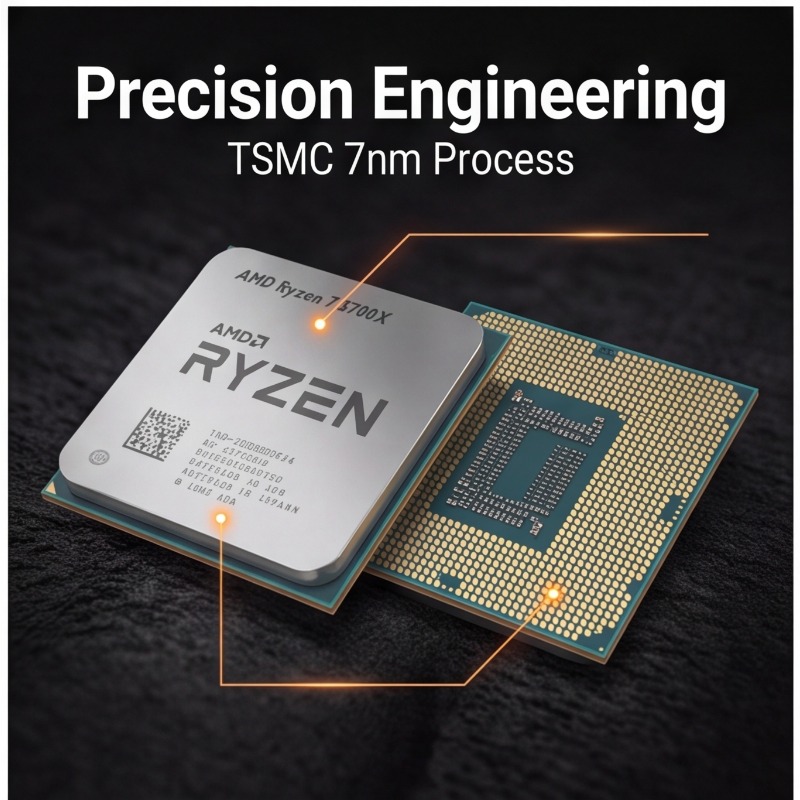 معالج AMD Ryzen 7 5700X بمعمار - مراجعة Amd Cpu Ryzen 7 وسعره