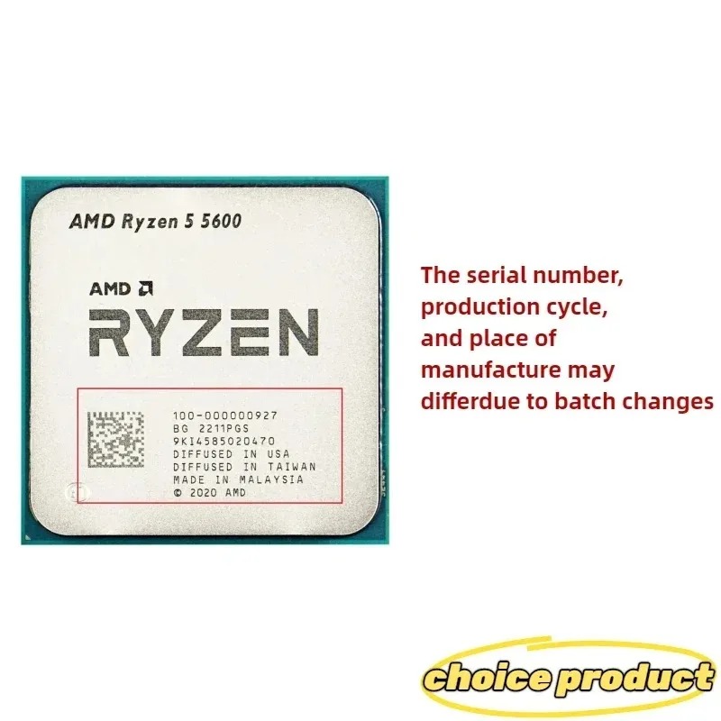 معالج AMD Ryzen 5 R5 5600، جدي - مراجعة Pc Gaming Ryzen وسعره