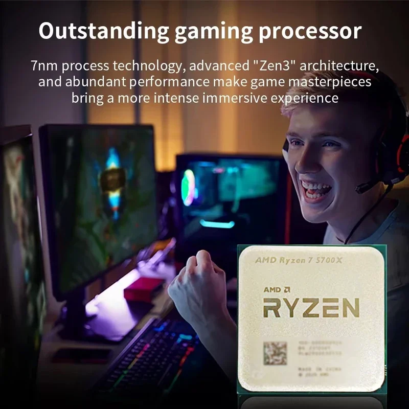 معالج ألعاب AMD Ryzen 7 5700X  - مراجعة Amd Cpu Ryzen 7 وسعره