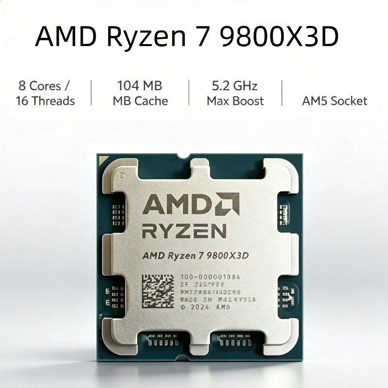 معالج AMD Ryzen 7 9800X3D AM5  - مراجعة Pc Gaming Ryzen 7 وسعره
