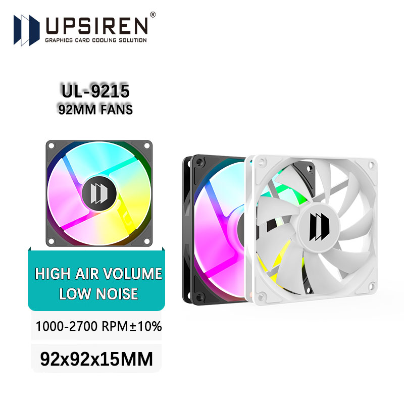 UPSIREN UL-9215 9.2 سنتيمتر رق - مراجعة Argb Case Fan وسعره