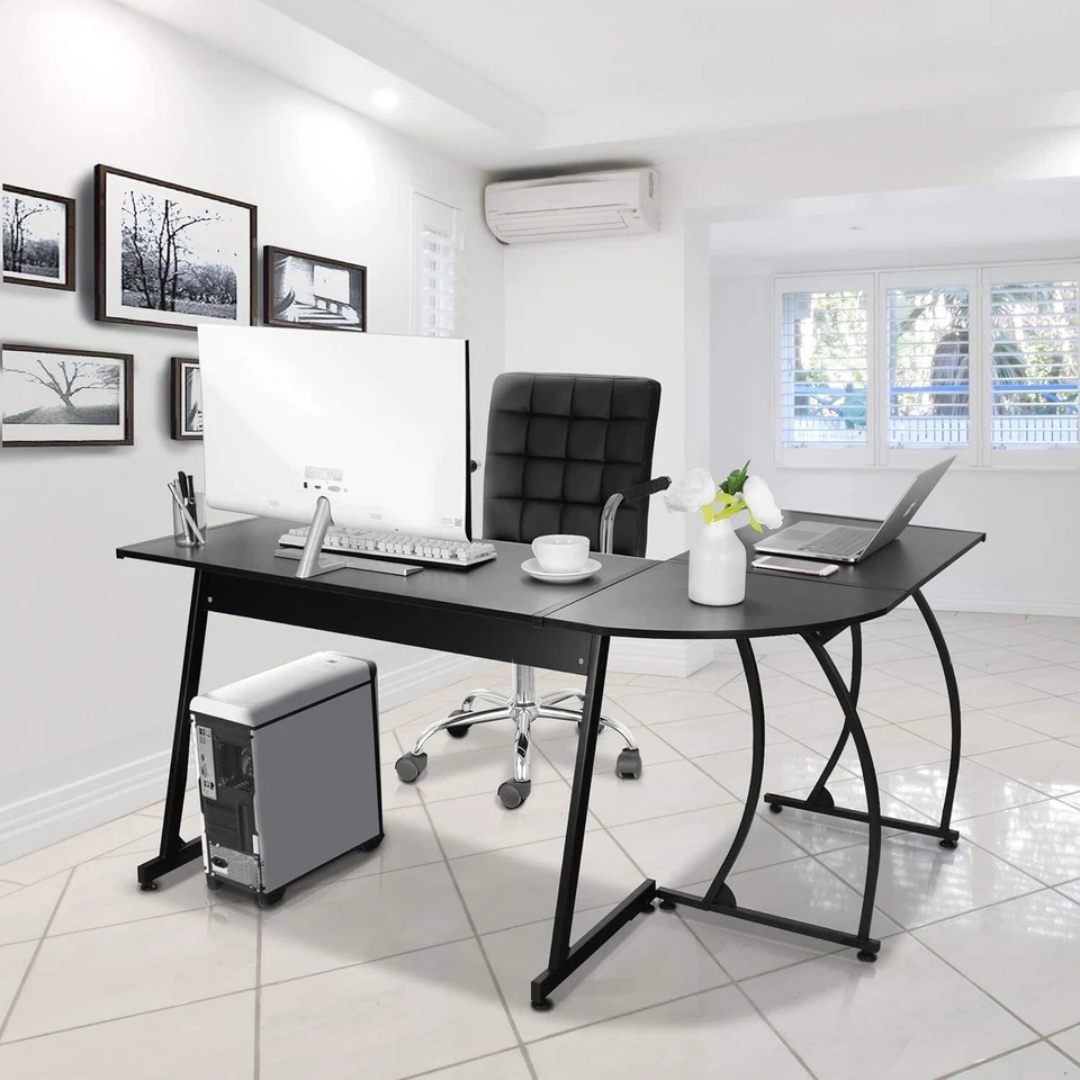 طاولة ألعاب على شكل حرف L بطول - مراجعة Pc Gaming Center وسعره