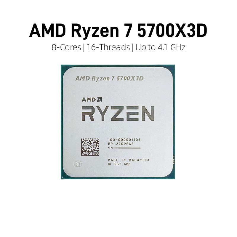 معالج Ryzen 7 5700X3D لمنصة AM - مراجعة Amd Cpu Ryzen 7 وسعره