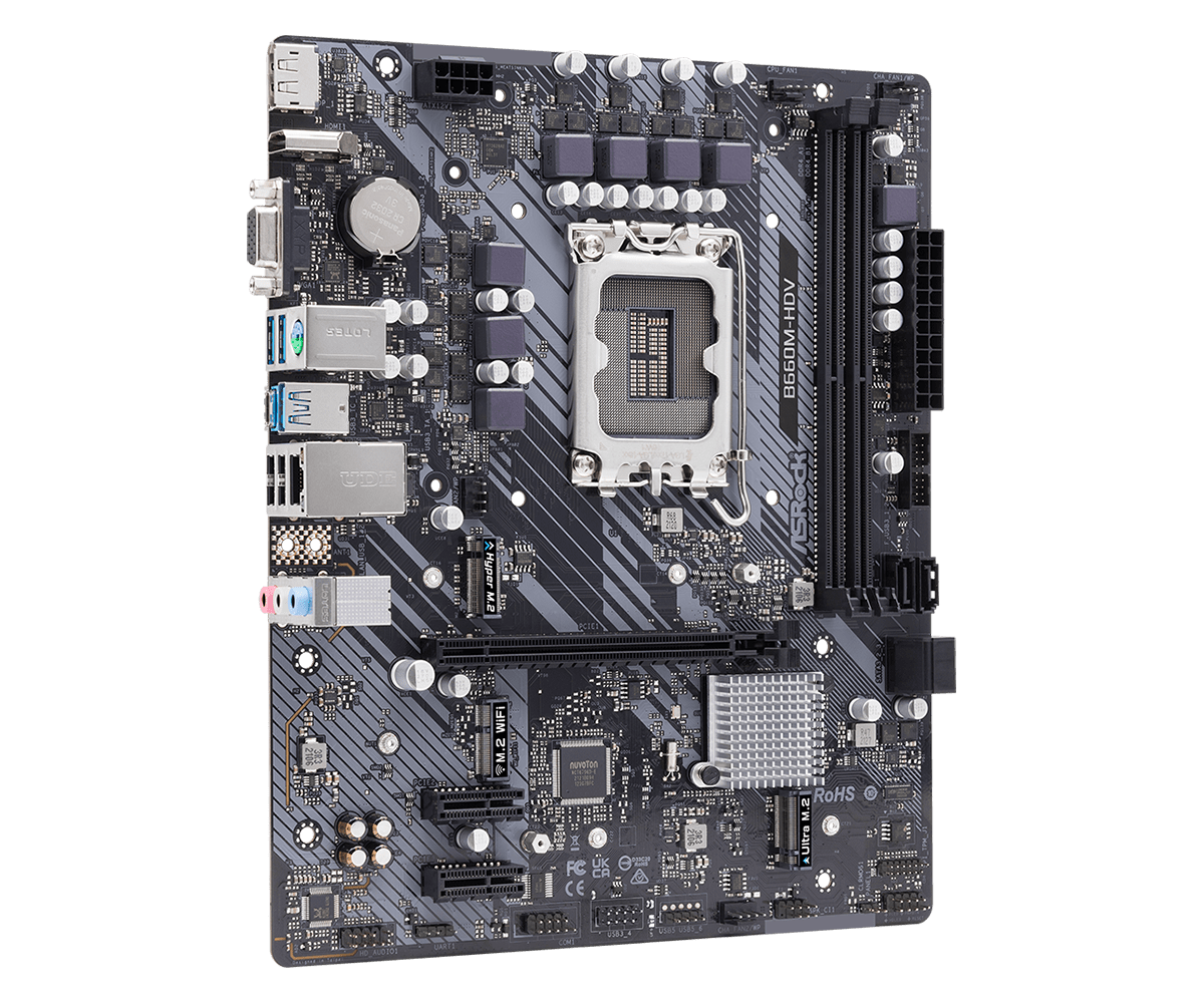 ASrock B660M-HDV B660M اللوحة  - مراجعة Intel Cpu Core I9 وسعره