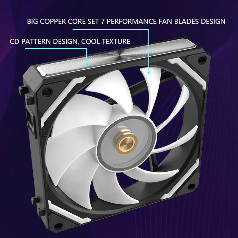 مروحة PWM ، لون سحري ، خياطة ل - مراجعة Argb Case Fan وسعره